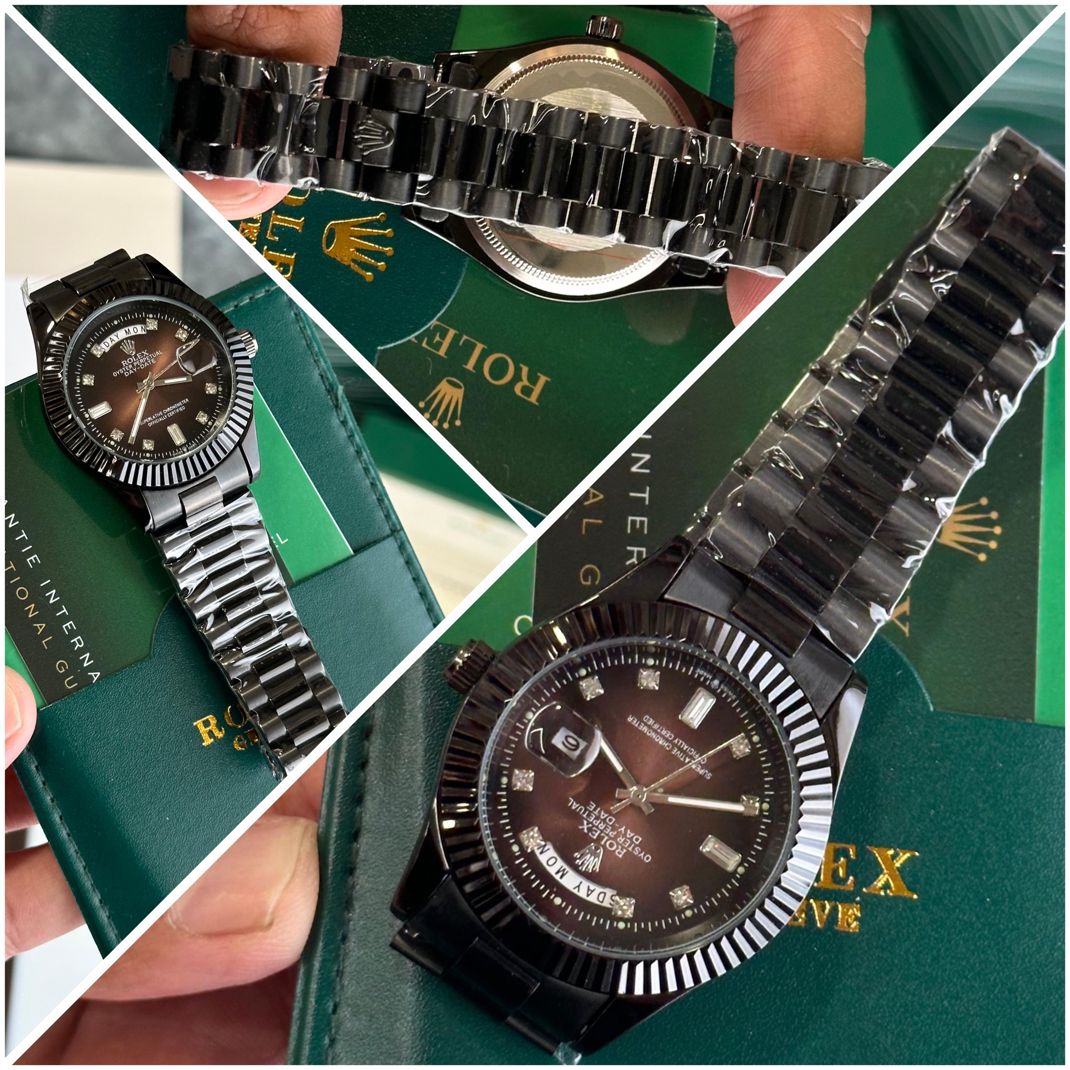 Branded Day-Date Watch